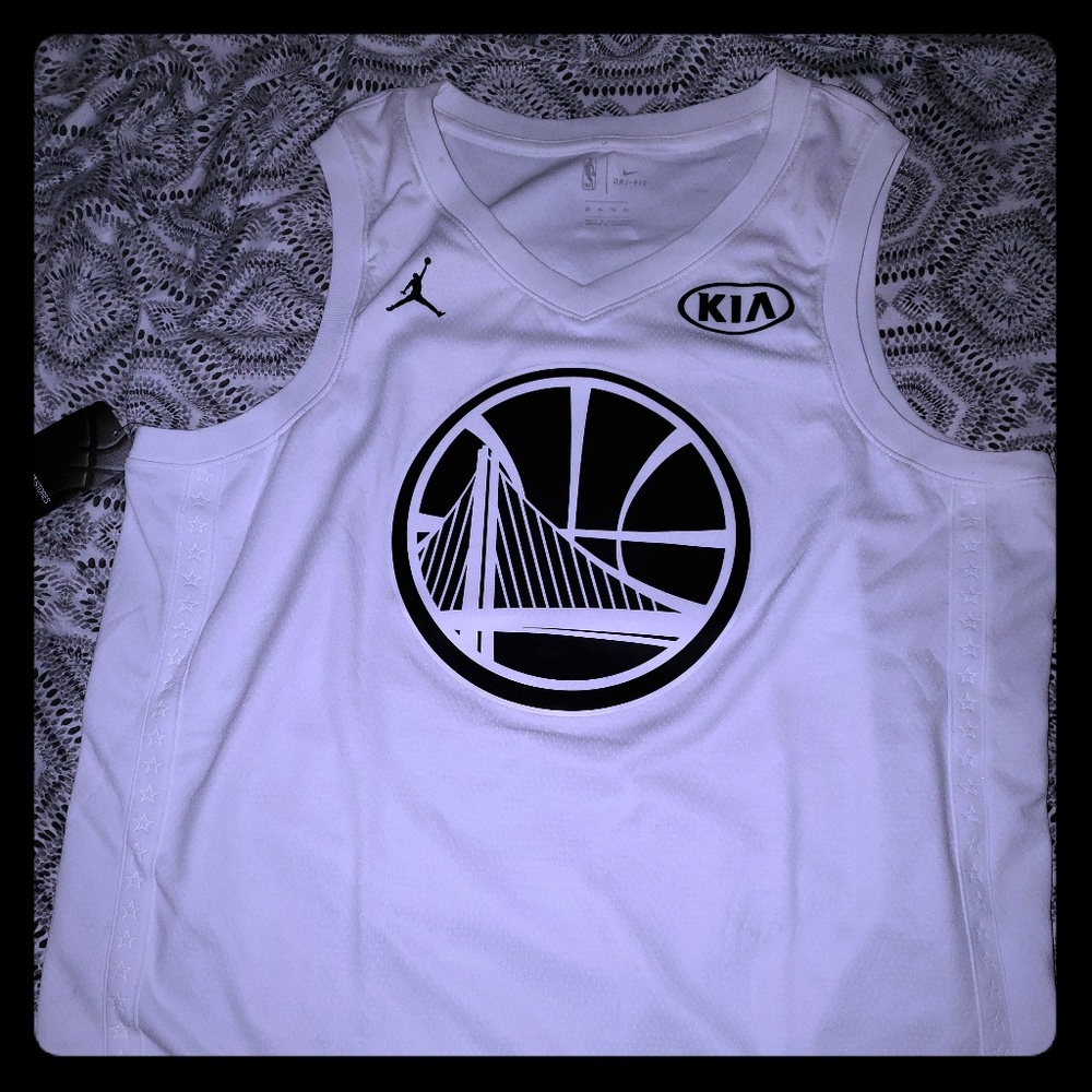 Warriors All-Star Steph Curry Jersey